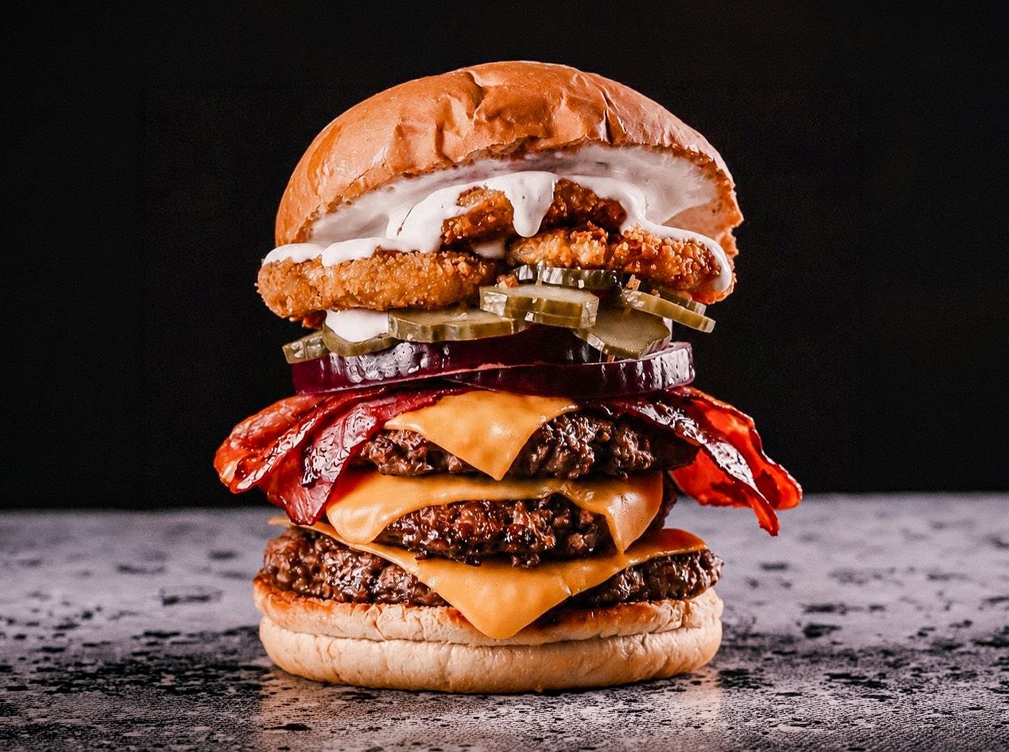 Hamburguesa Tóxica, la favorita de la casa